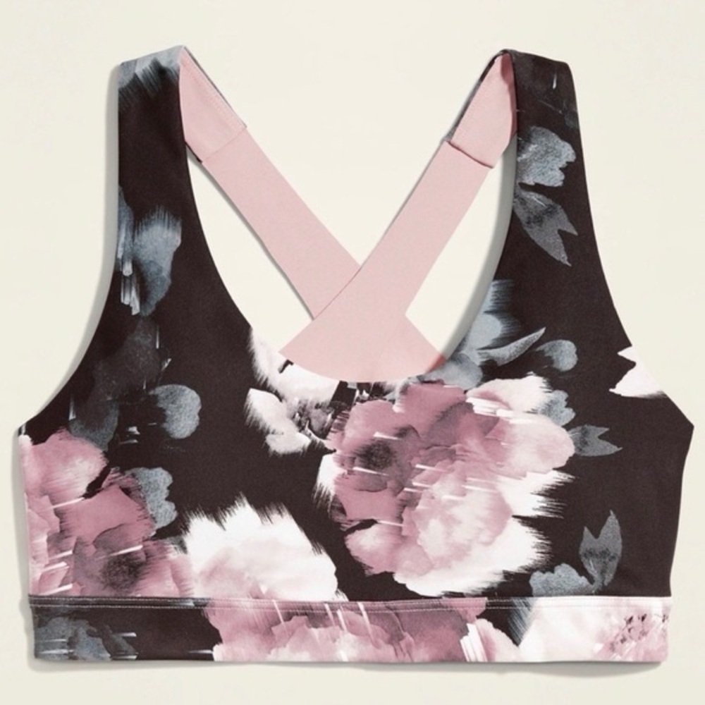 NWT! Old Navy Medium Support PowerSoft Sports Bra-Size | FREE SHIPPING